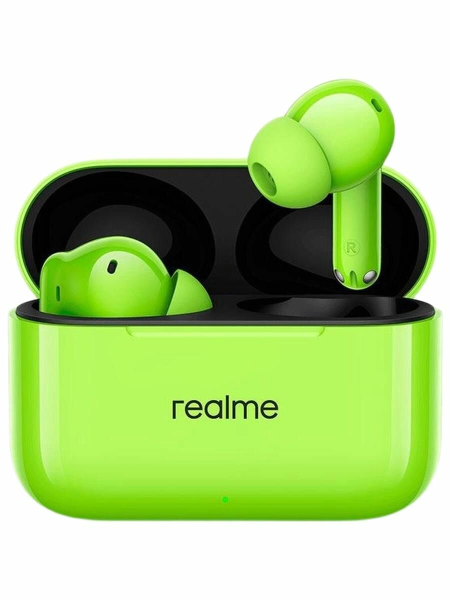 Беспроводные наушники RealMe T200 зеленый (RMA2410)