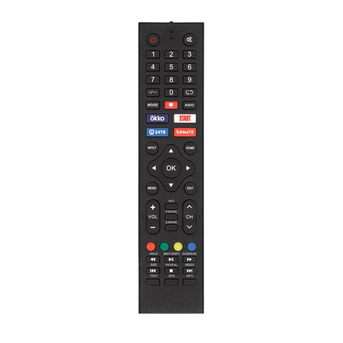 фото Пульт huayu rc1952 24тв, для телевизора, soundmax, цвет чёрный, ик-сигнал