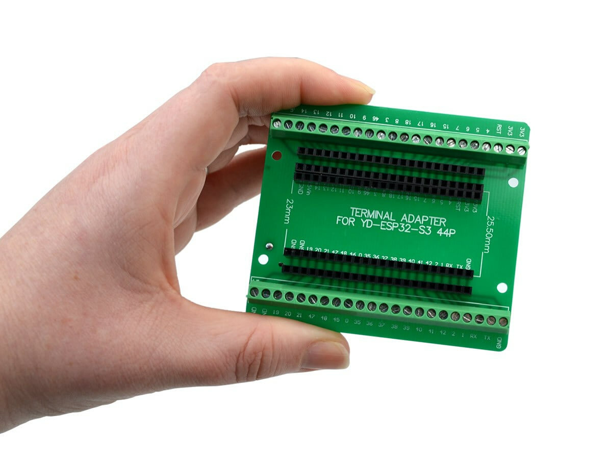 Терминальный адаптер 44 Pin ESP32-S3 GPIO, для удобного подключения, винтовые клеммы