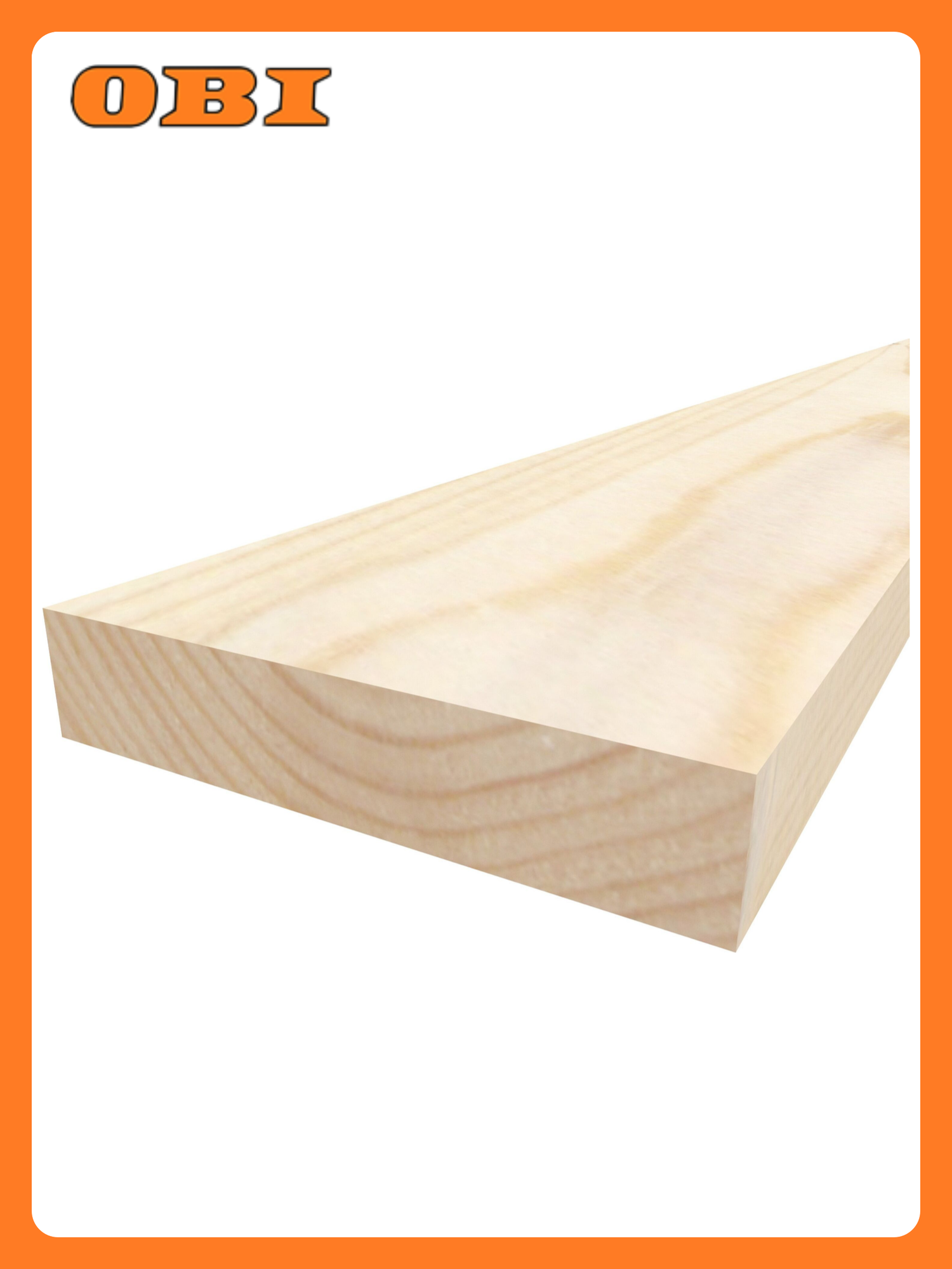 Рейка строганная сосна сорт Экстра 1000x50x10 мм