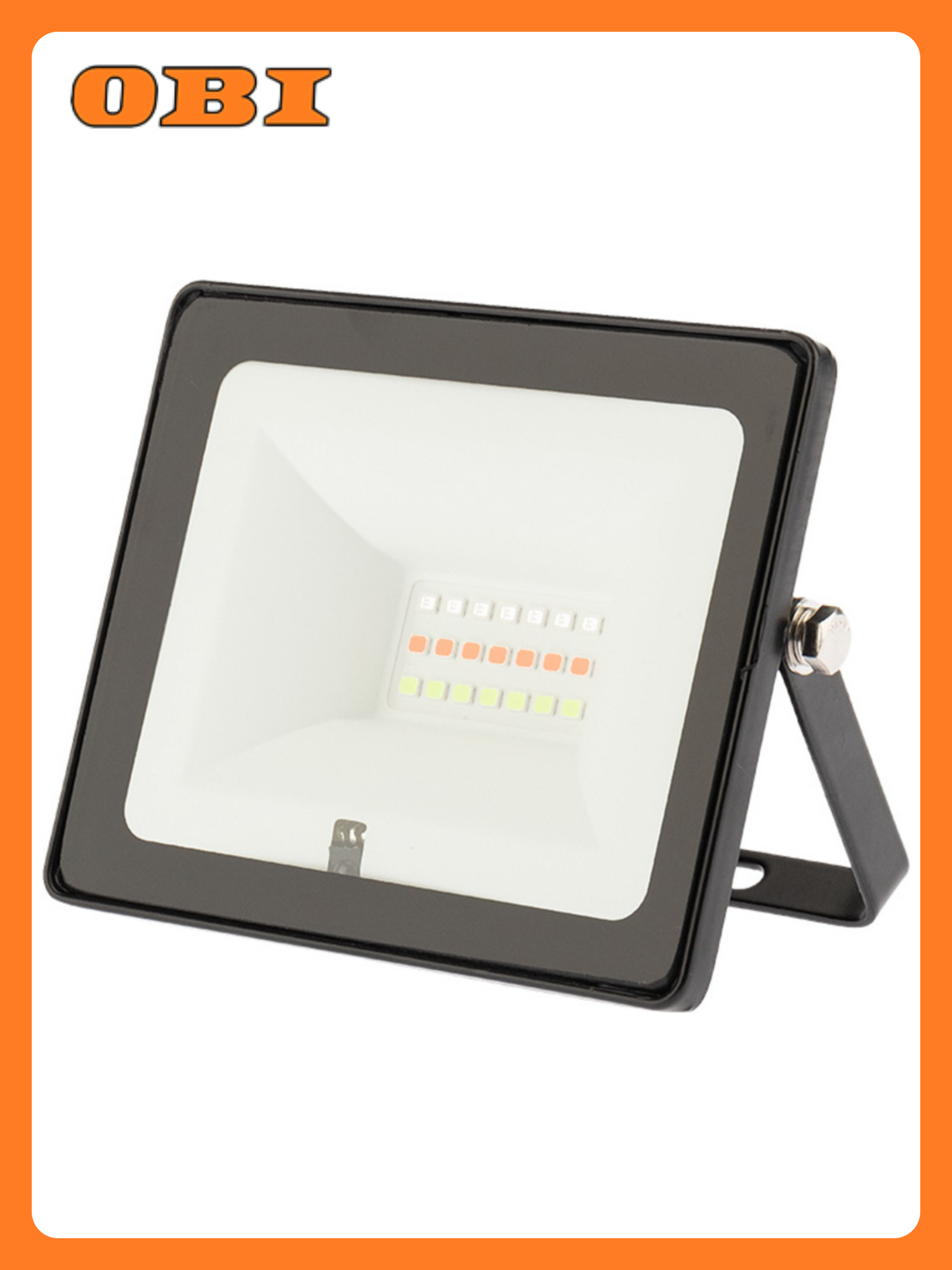 Прожектор Rexant RGB LED с пультом ДУ 10Вт черный