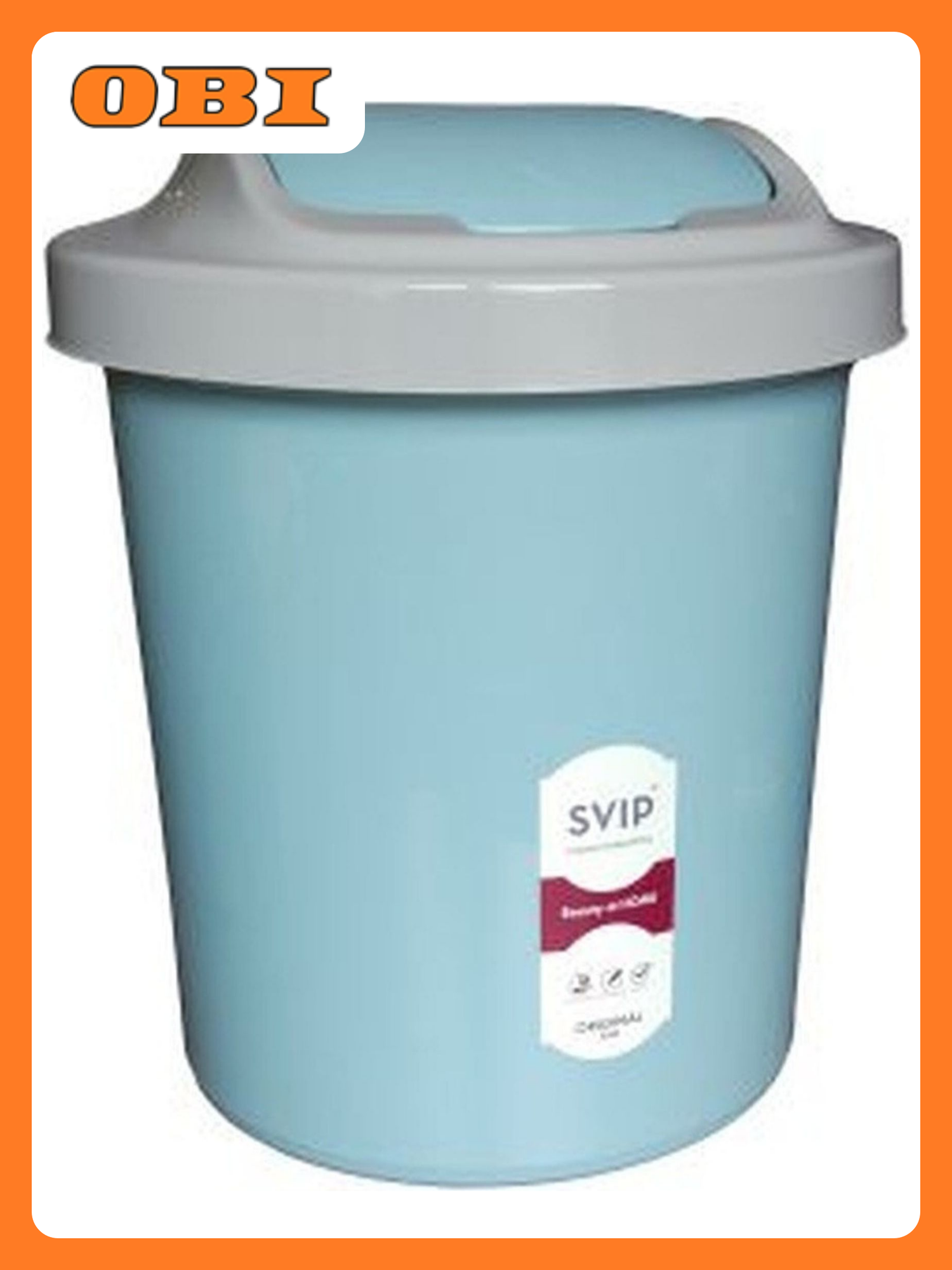 Мусорное ведро SVIP Ориджинал 12 л в ассортименте полипропилен