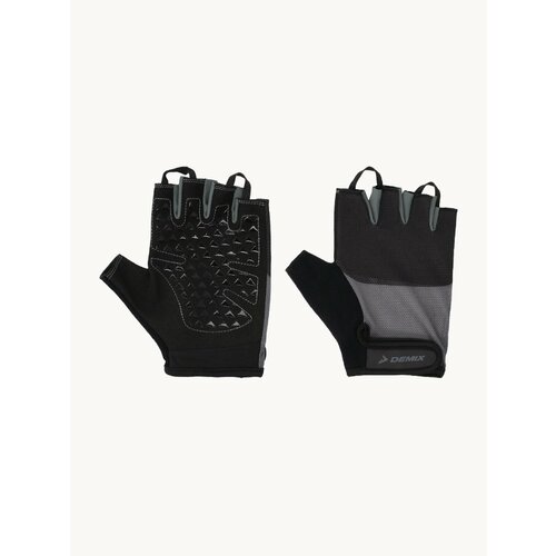 130657-BA S Перчатки для фитнеса Fitness gloves черный/серый р. S