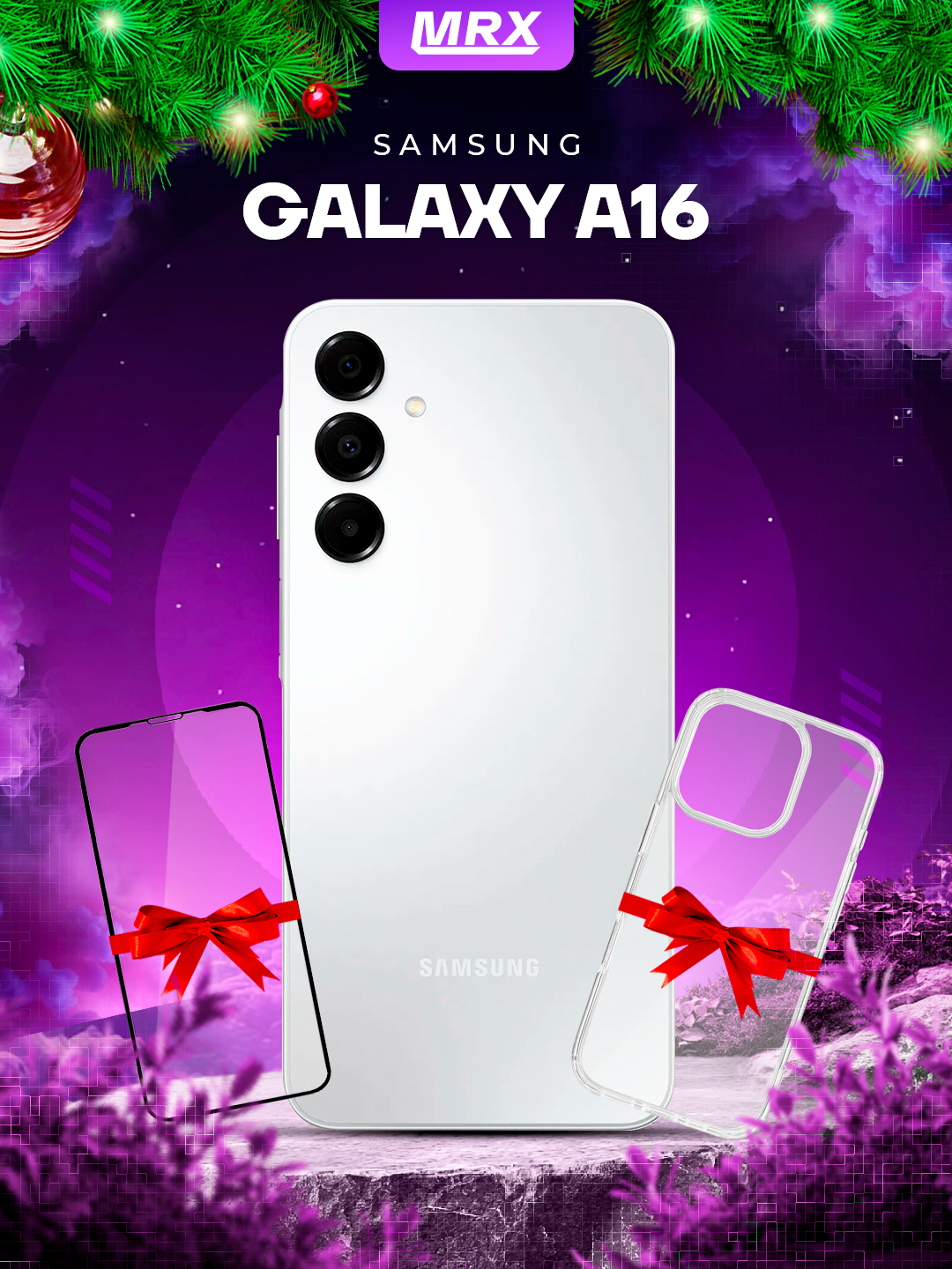 Смартфон Samsung Galaxy A16 4/128 ГБ, 50 МП, 5000 мАч, super AMOLED, Gray