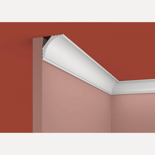 Изображение товара Карниз 6шт, плинтус потолочный 30х30х1750мм Экополимер EVROPLINT VR519