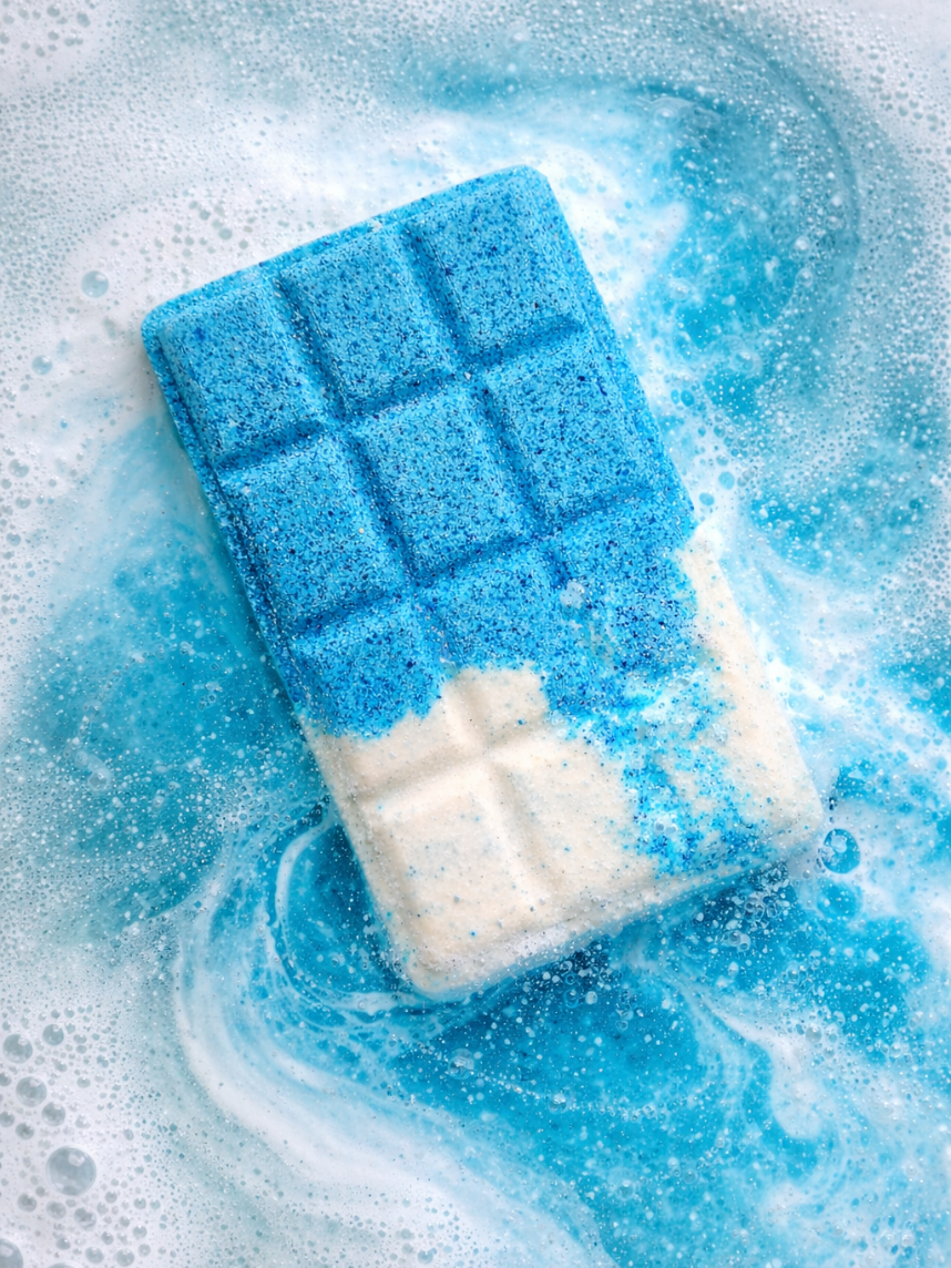 Бомбочка для ванны «Плитка шоколада», кокос — фото 1