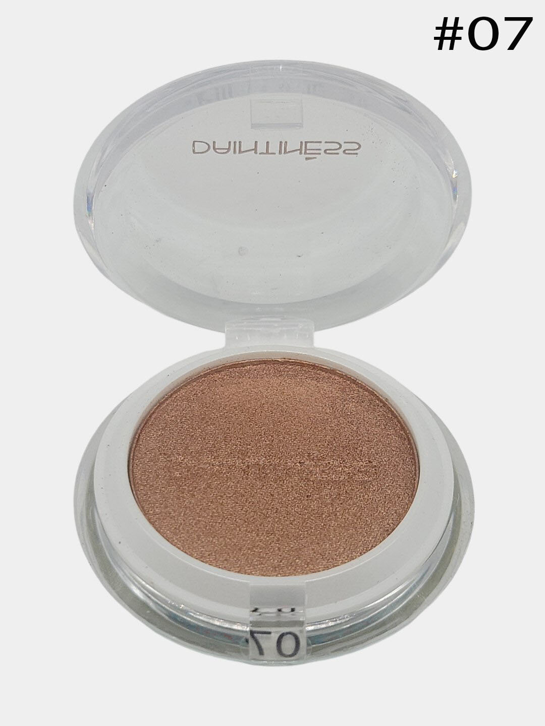 Тени для век DANTINESS, глиттер, для всех типов кожи, без парабенов, 10 цветов