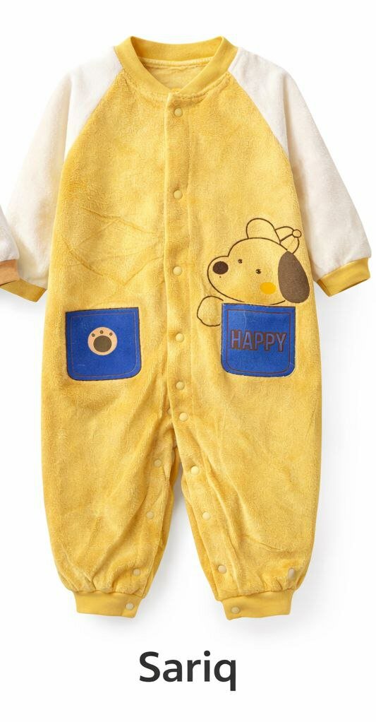 Комбинезон  123, открытая стопа, размер 73-80-90-100, белый, — фото 1