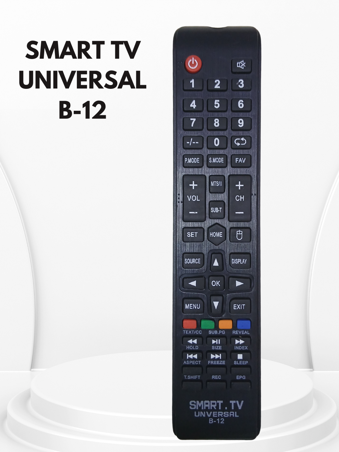 Пульт Smart TV Universal B-12, для телевизоров, ИК-управление