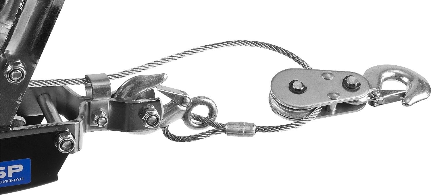 Ручная рычажная лебедка ЗУБР 43105-4 — фото 1