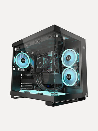 Изображение товара Корпус для ПК без БП PCCOOLER C3T500 ARGB BK, официальная гарантия