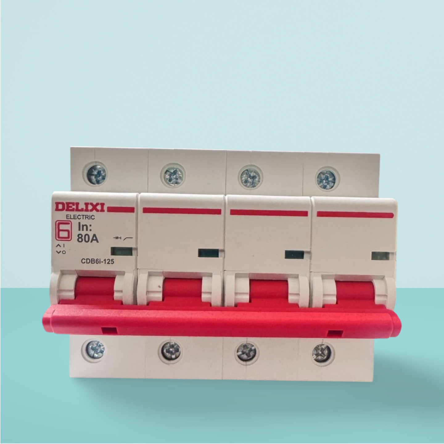 Авт. выкл. DELIXI CDB6I-125 4P C 80A — фото 1