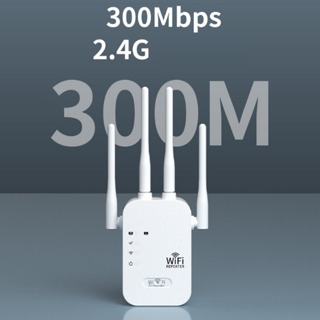 Усилитель WiFi 300Mbps 2.4ГГц, 6 антенн