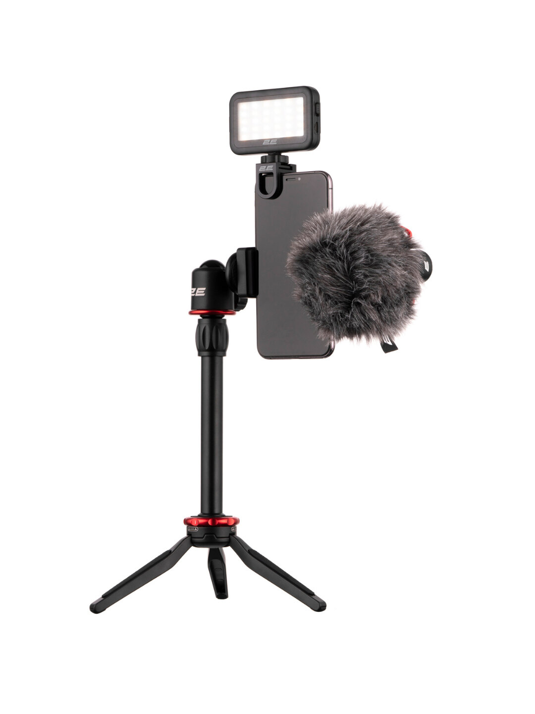 Микрофон с триподом для мобильных устройств Maono by 2E AU-SM10S Vlog KIT, 3.5 мм