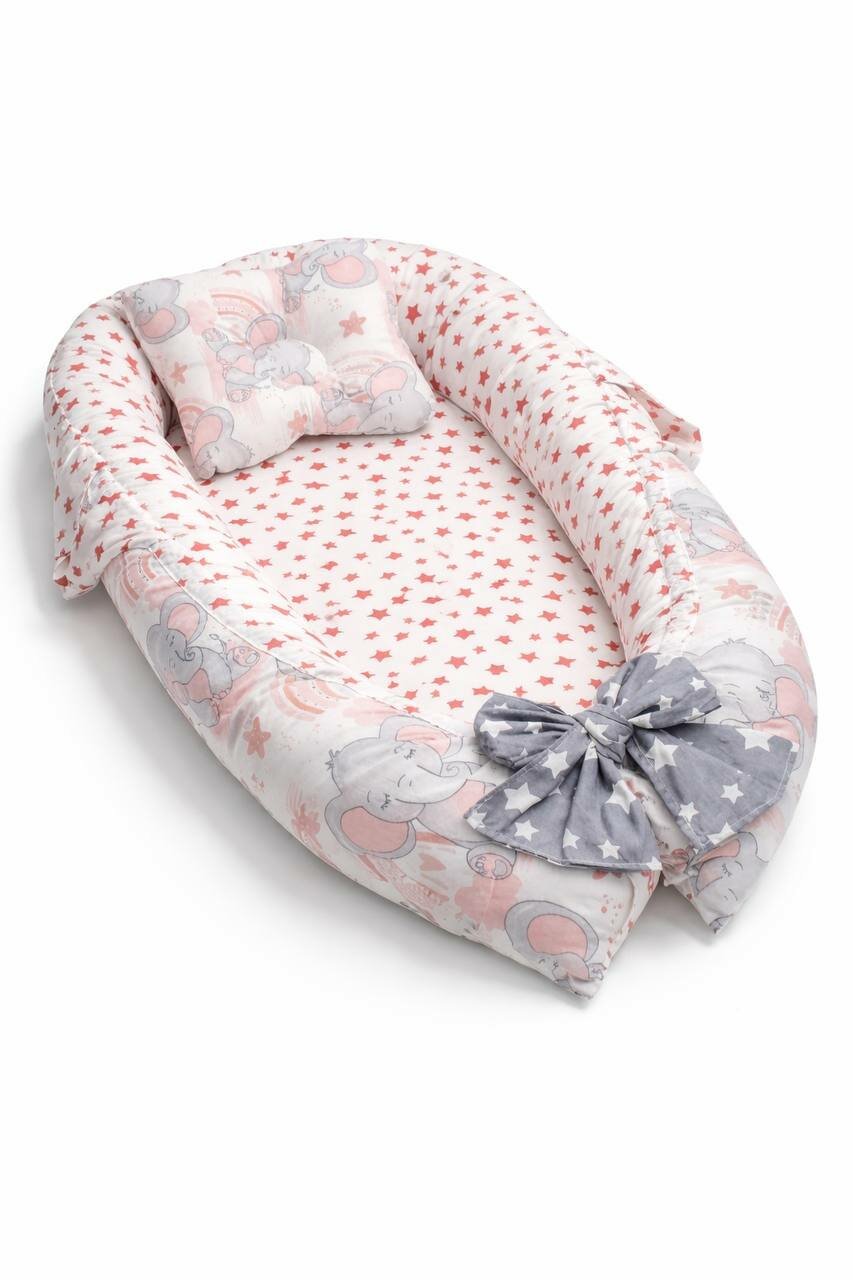 Кокон, гнёздышко для новорождённого, матрац с подушкой для младенцев