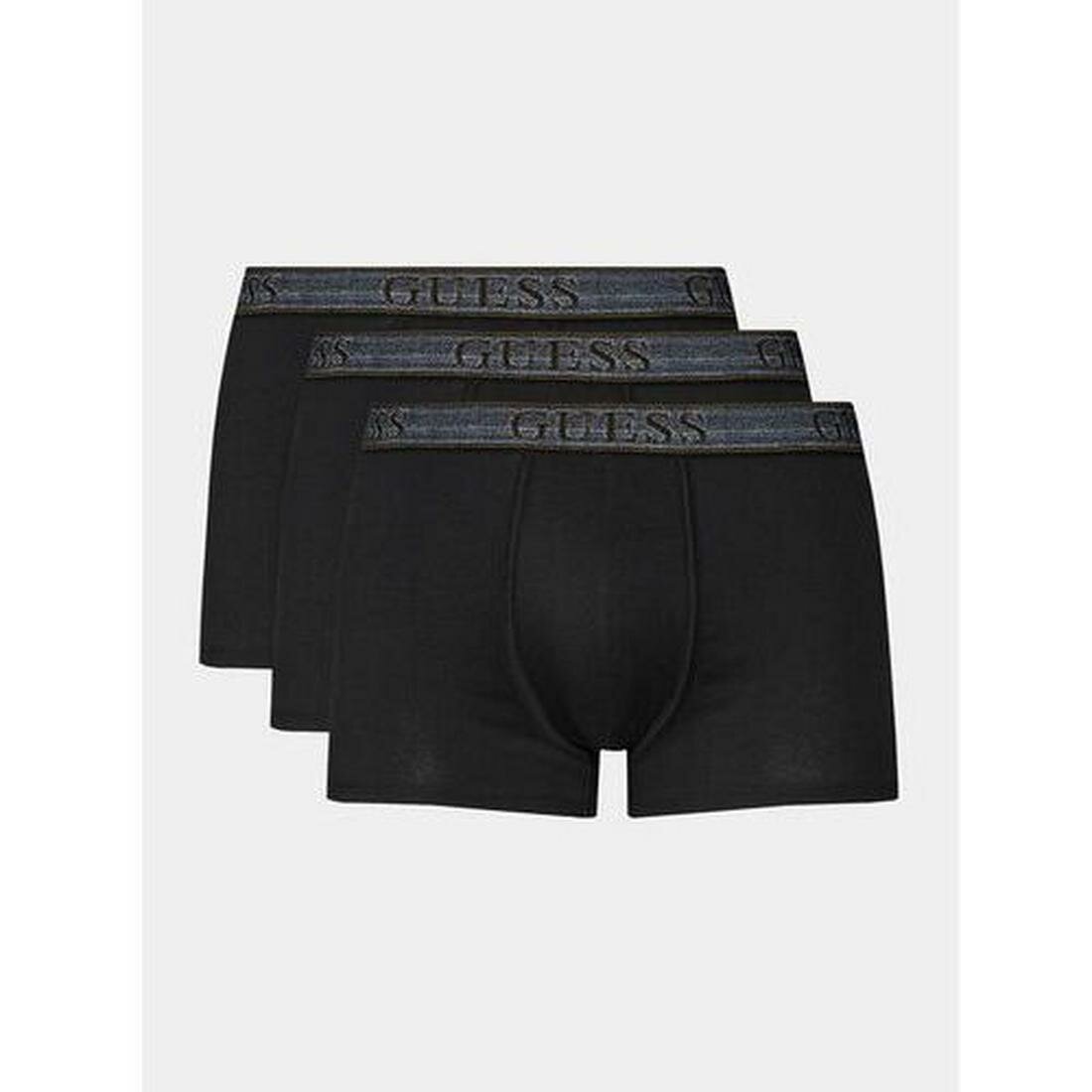 Трусы GUESS JOE, комплект из 3 шт., размер XL, черный — фото 1