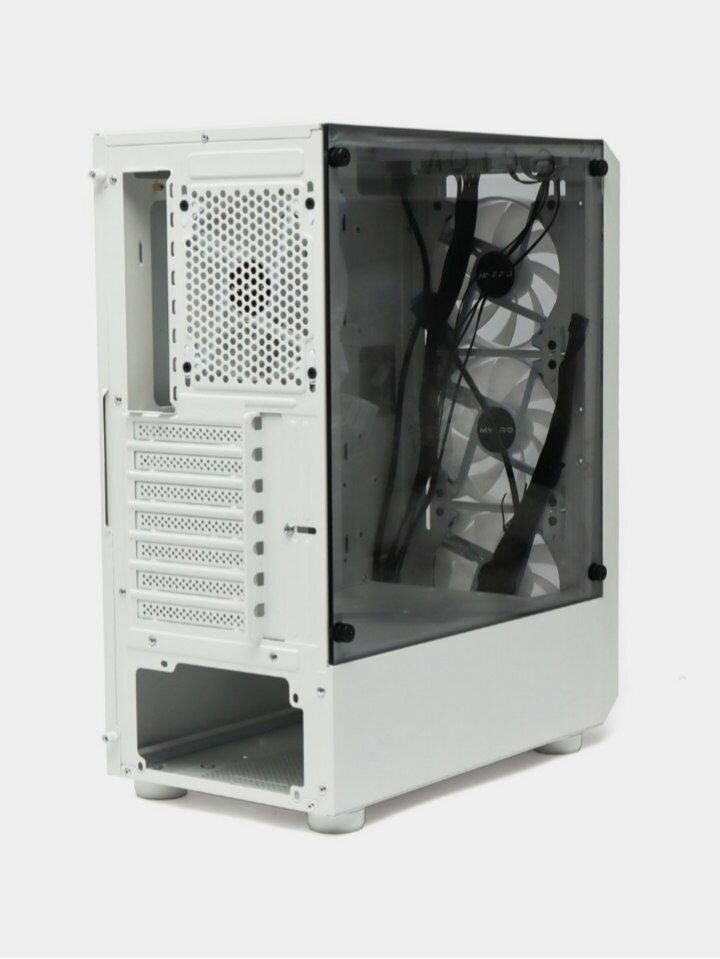 Игровой компьютерный корпус Xtech RGB, белый — фото 1