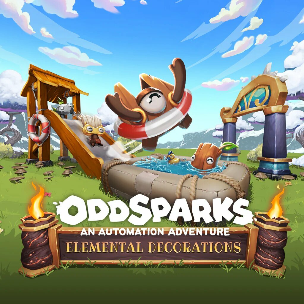 Дополнение Oddsparks - Craftsman's Elemental Decorations Pack, цифровое издание PlayStation 5, регион Индия / код пополнения баланса