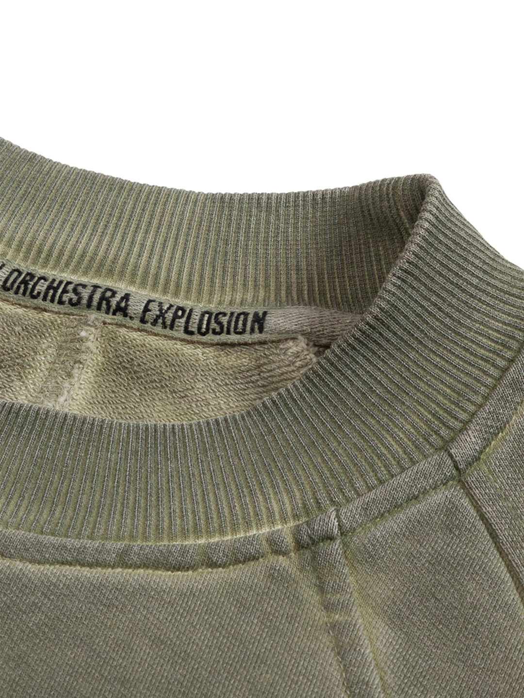 Свитшот Grunge John Orchestra. Explosion 63, размер L, , серо-зеленый — фото 1