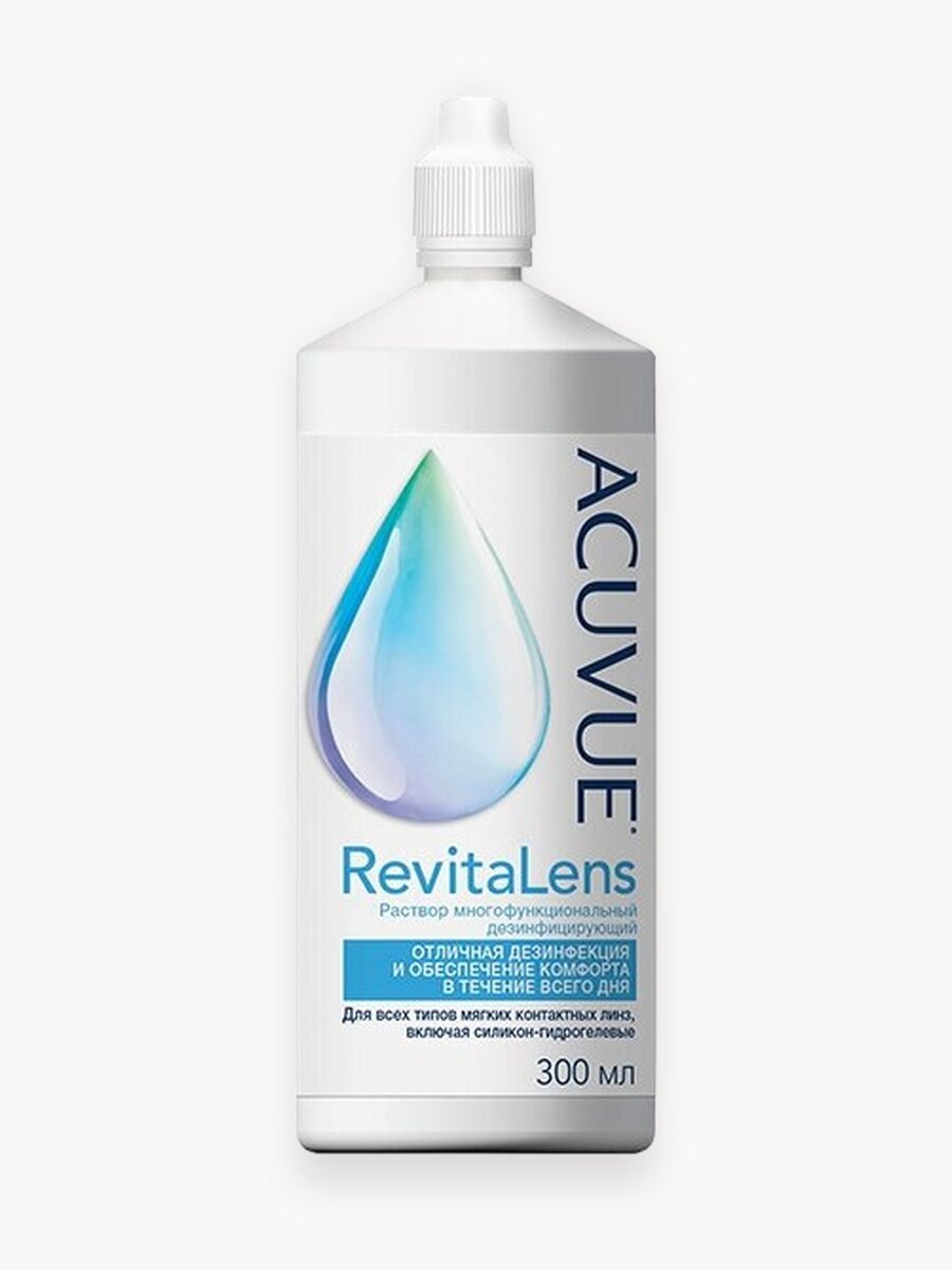 Раствор для контактных линз универсальный ACUVUE RevitaLens 360 мл (+контейнер)
