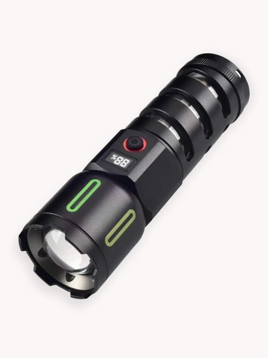 Ручной фонарь, мощный со светильником, лазерный от SteelStar