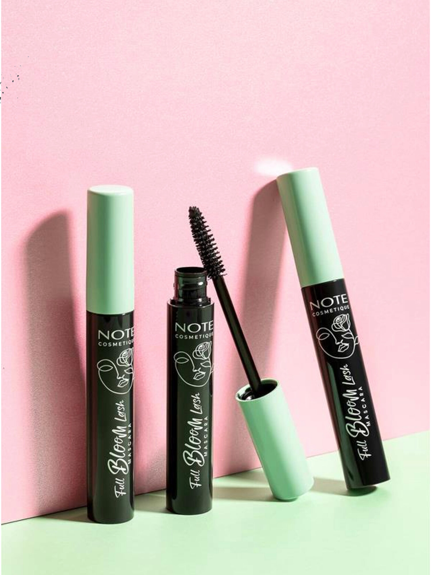 Тушь для ресниц (Note Full Bloom Lash Mascara 9ml), придает ресницам объём и длину — фото 1