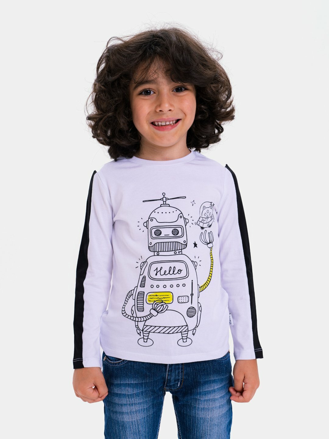 Лонгслив neo, размер 104