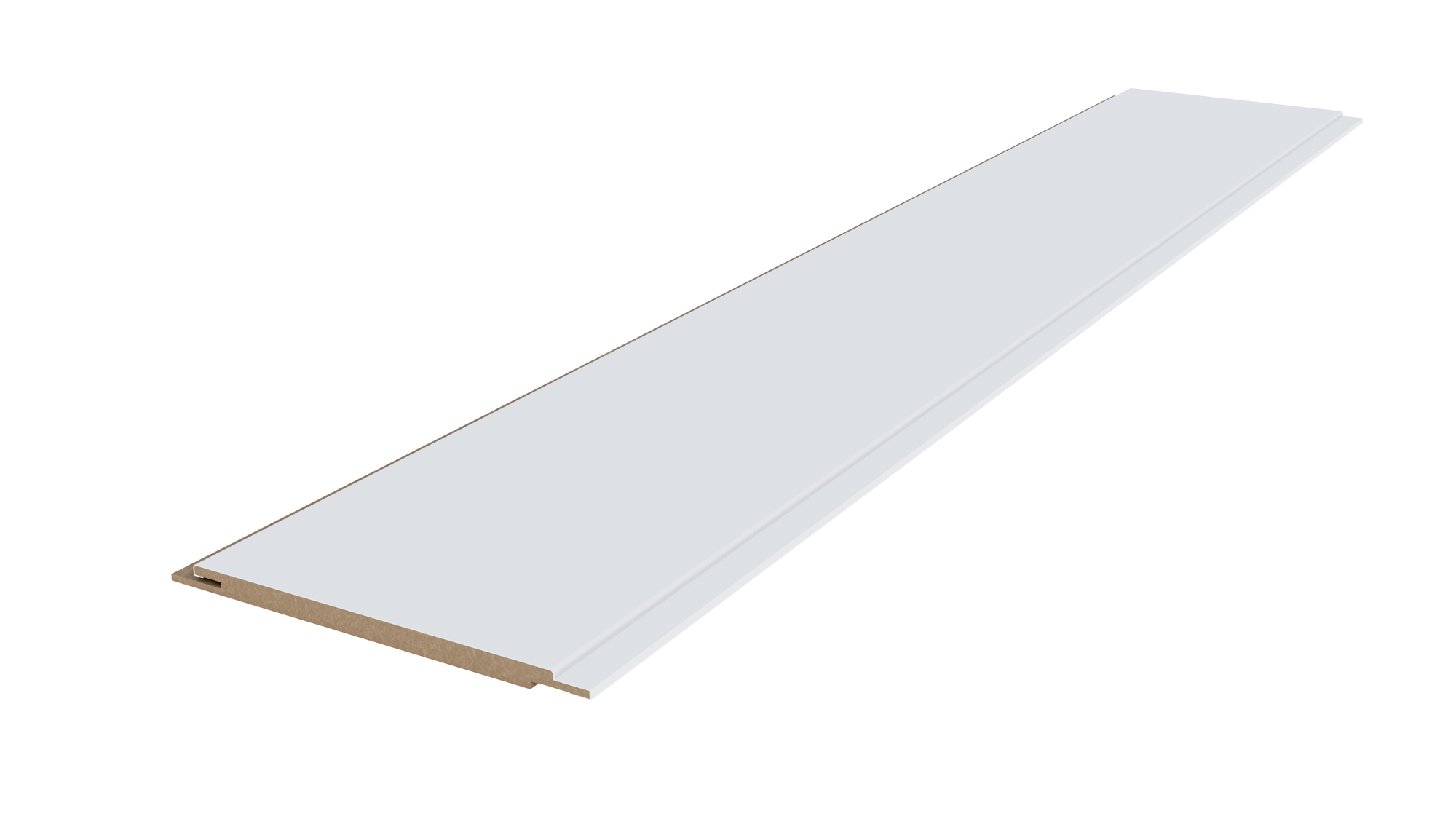 Стеновая панель вагонка МДФ саваш белая 2800х115х6 мм- 20 шт.