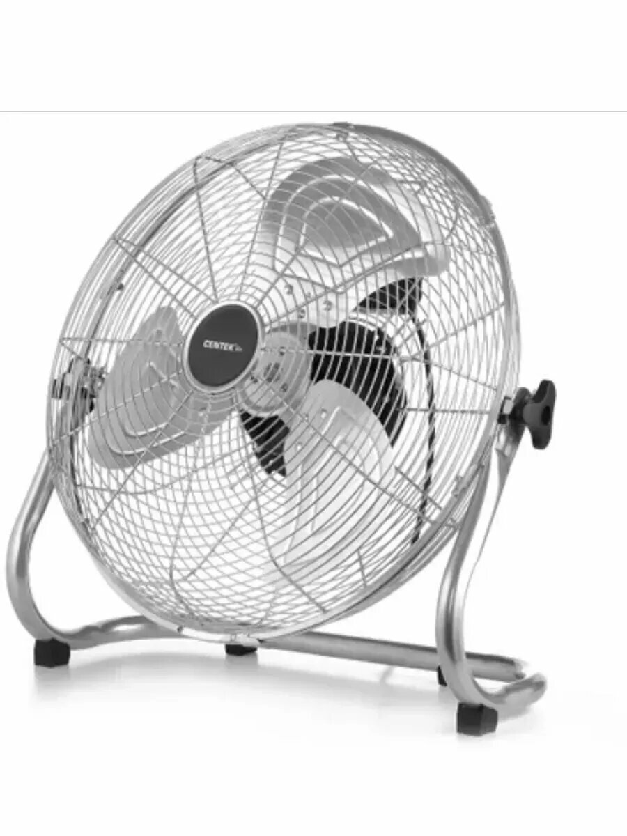 Вентилятор напольный CT-5030 100Вт 3 cкорости Серебр/Черн