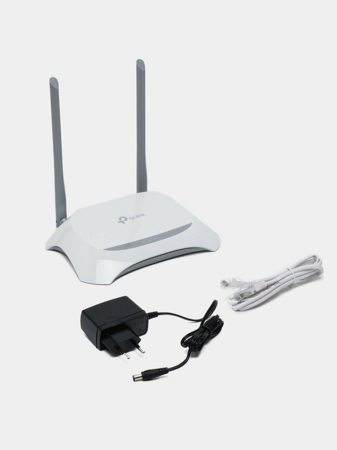 Роутер TP-LINK WR841N, скорость до 300 Мбит, WPS, 4 LAN порта, белый
