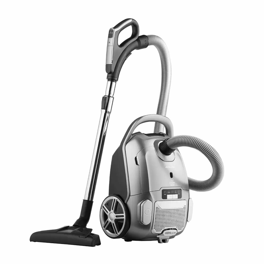 Пылесос Avalon AVL VCC 2244 G Grey, Аксессуары: фильтр HEPA, В комплекте: насадка для мягкой мебели, Вес: 4.1 кг - 6 кг