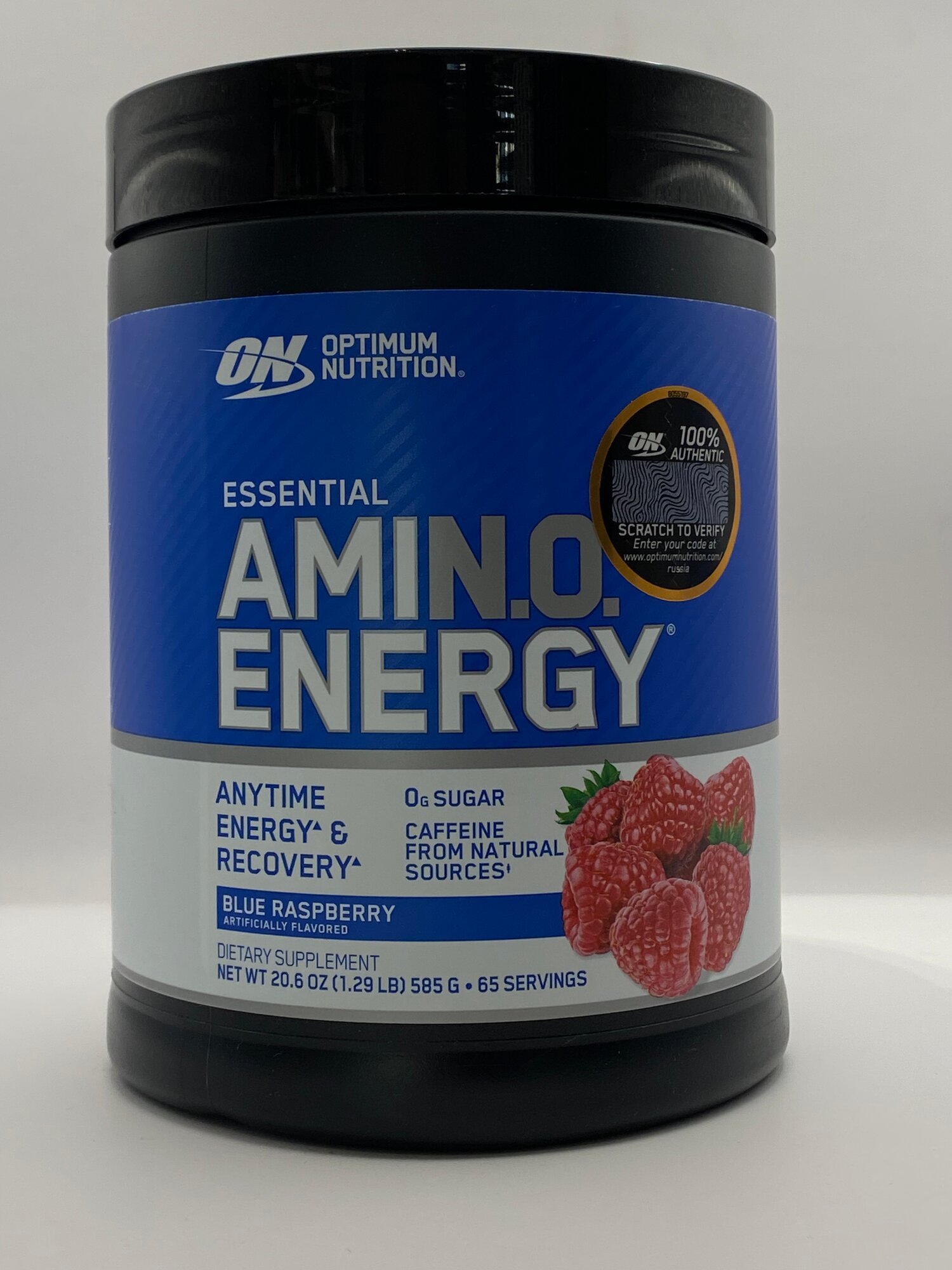 Аминокислотный комплекс Essential Amino Energy Optimum Nutrition, порошок, вкус Голубая малина, 65 порций