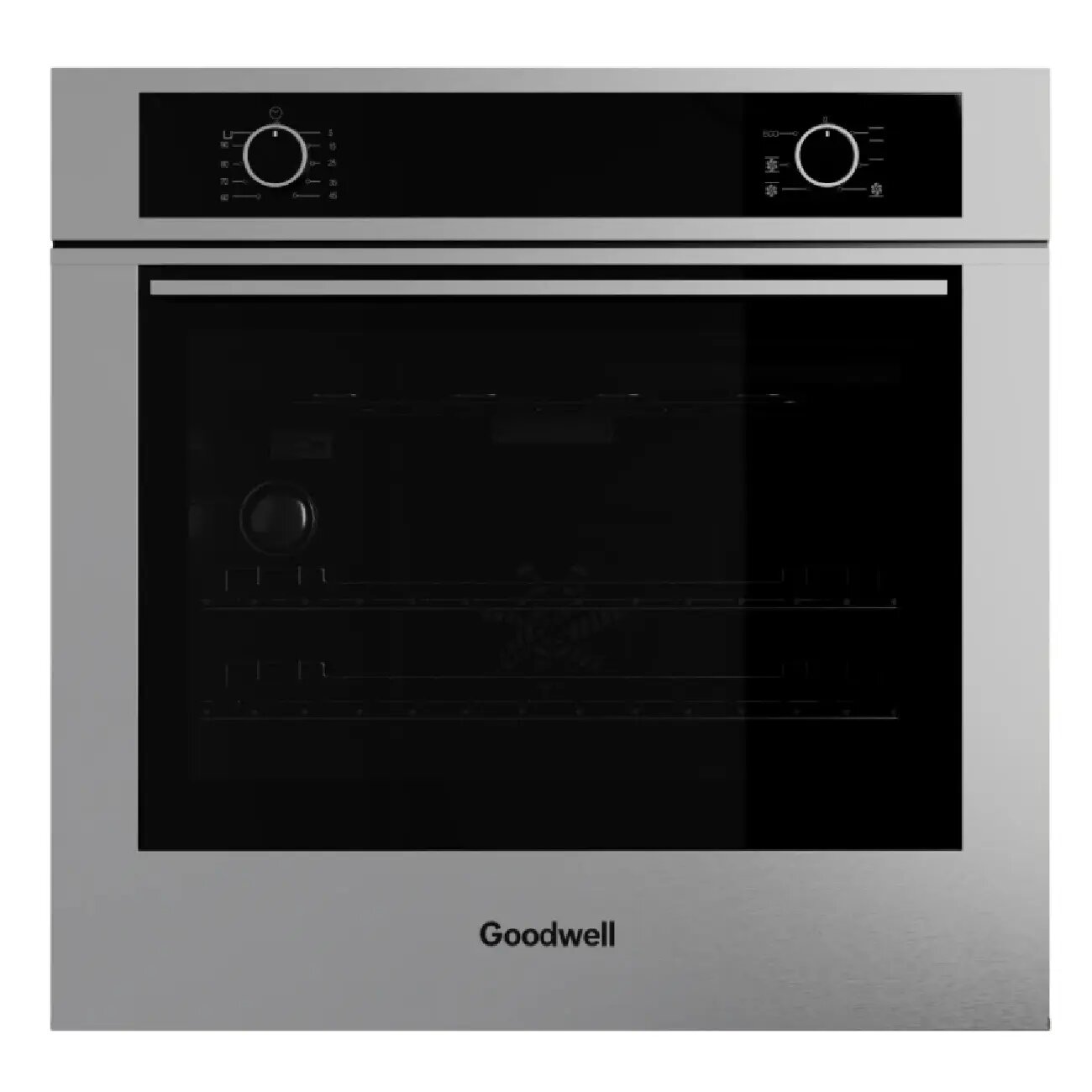 Духовой шкаф Goodwell 7912XLBG, электронно-механическое, 59.5 см, 57.5 см, 2 г, A