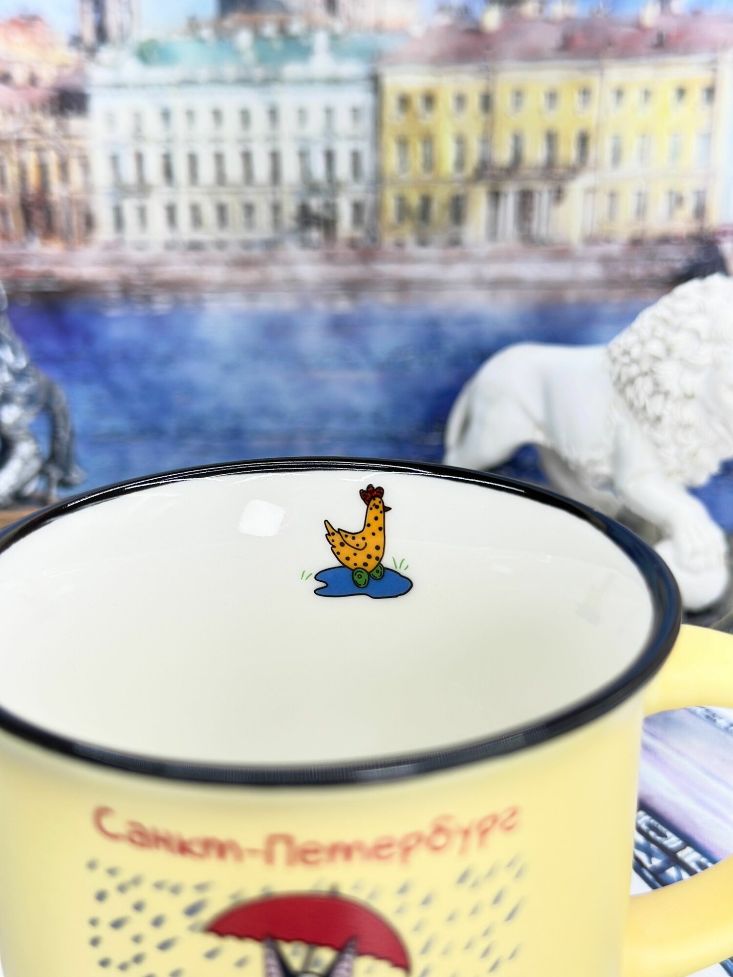 Кружка фарфоровая "Санкт-Петербург",180 мл — фото 1