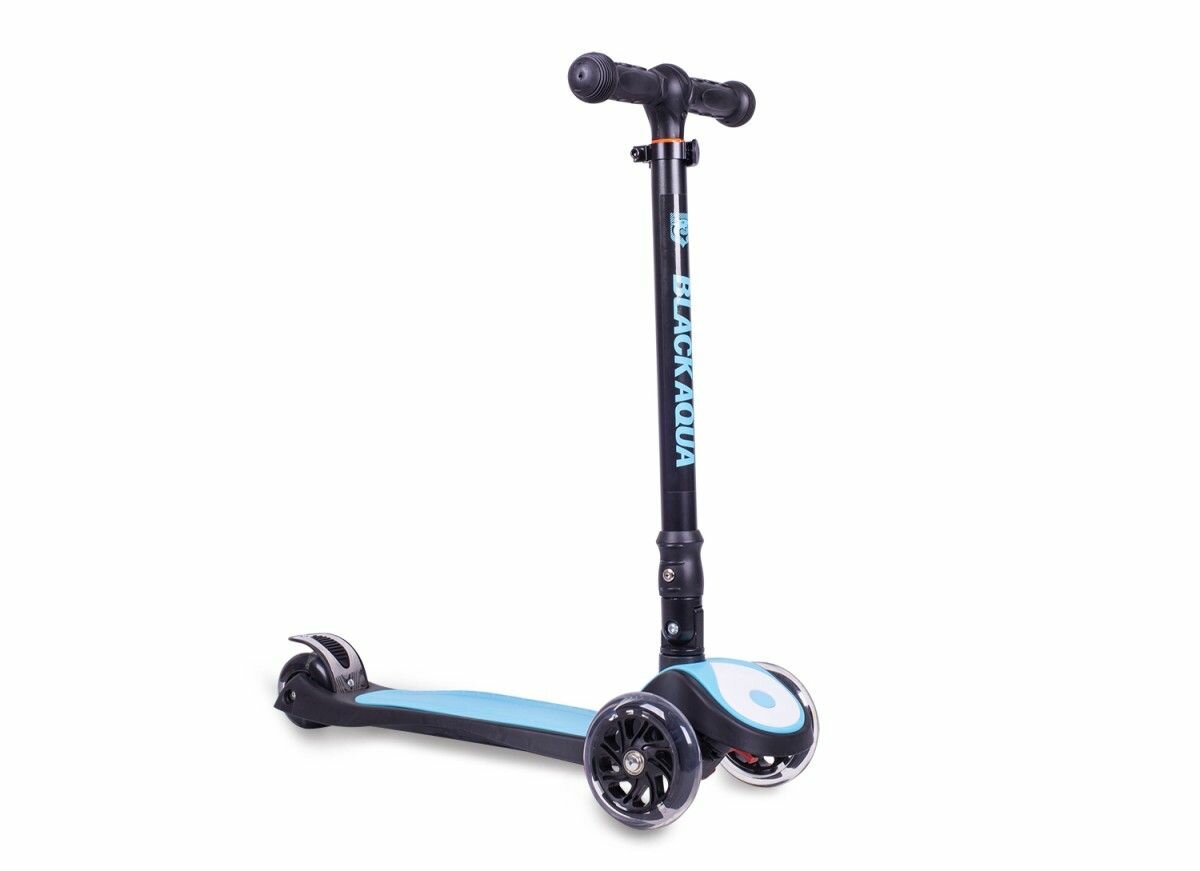 Самокат S925C (светящиеся колеса, синий) S925C