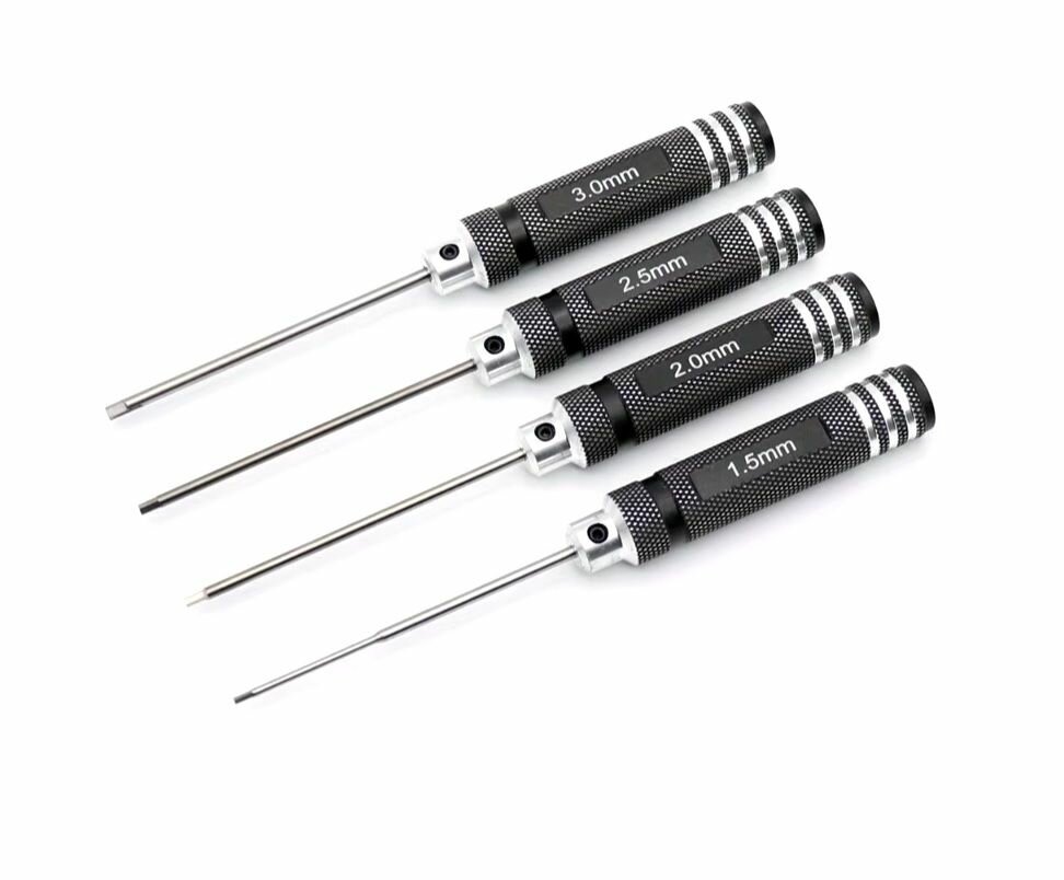 Набор отверток шестигранных 1 5 2 0 2 5 3 0мм для Remo Hobby 1 16 1 8 RC10267