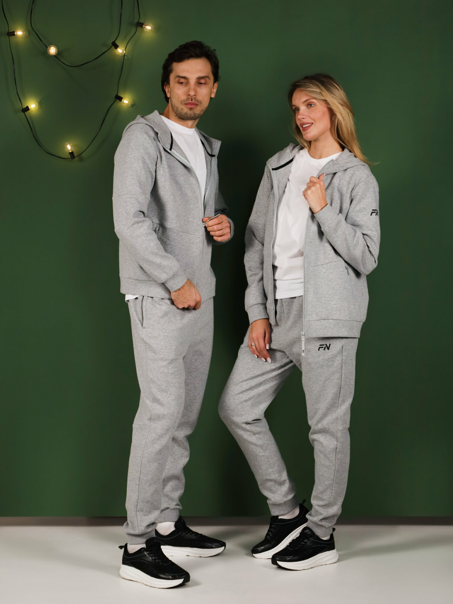 Костюм спортивный FN Gres спортивный костюм мужской, размер XL, серый