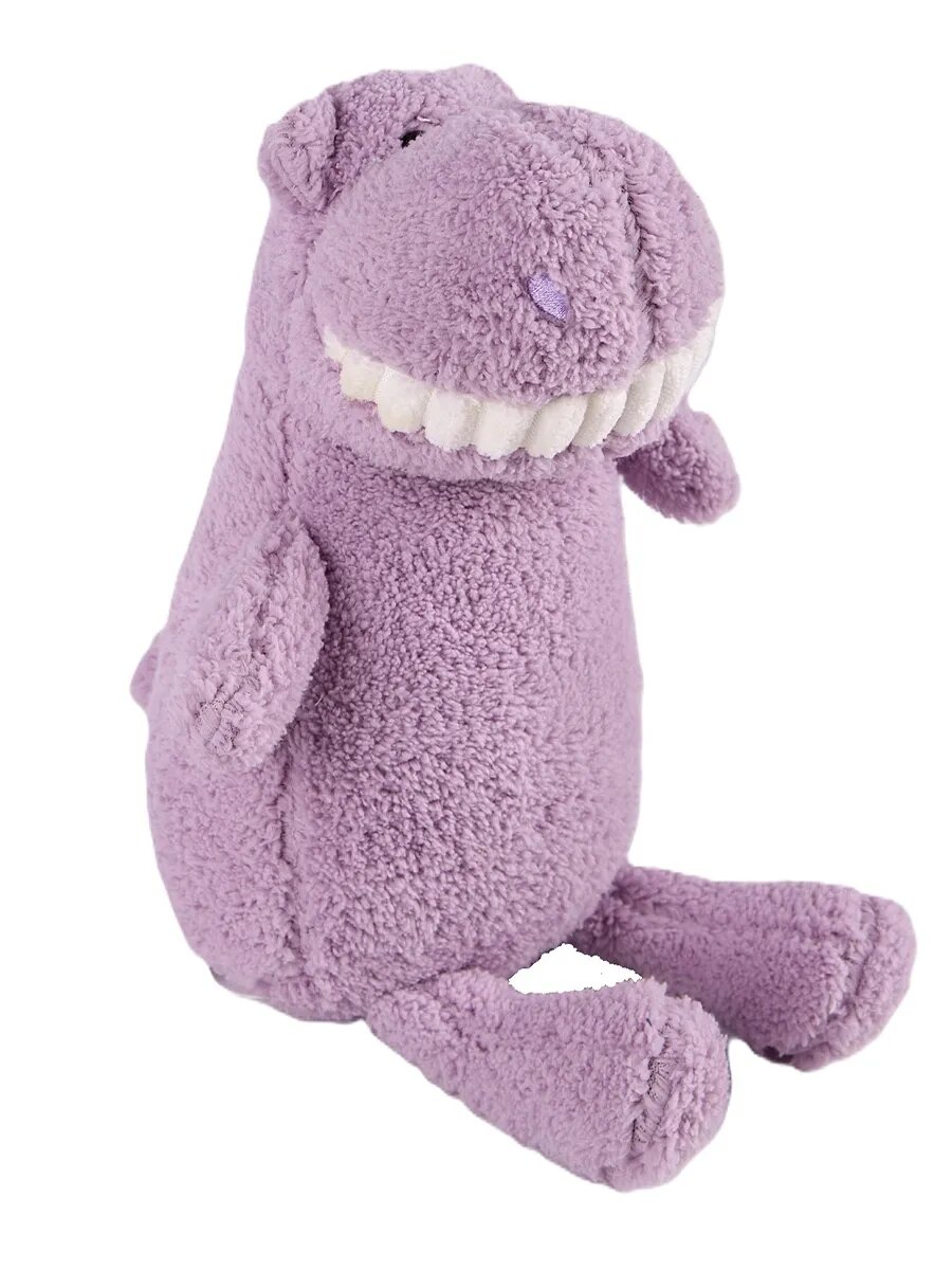 Игрушка мягкая Бегемотик Лилу с широкой улыбкой 30 см — фото 1