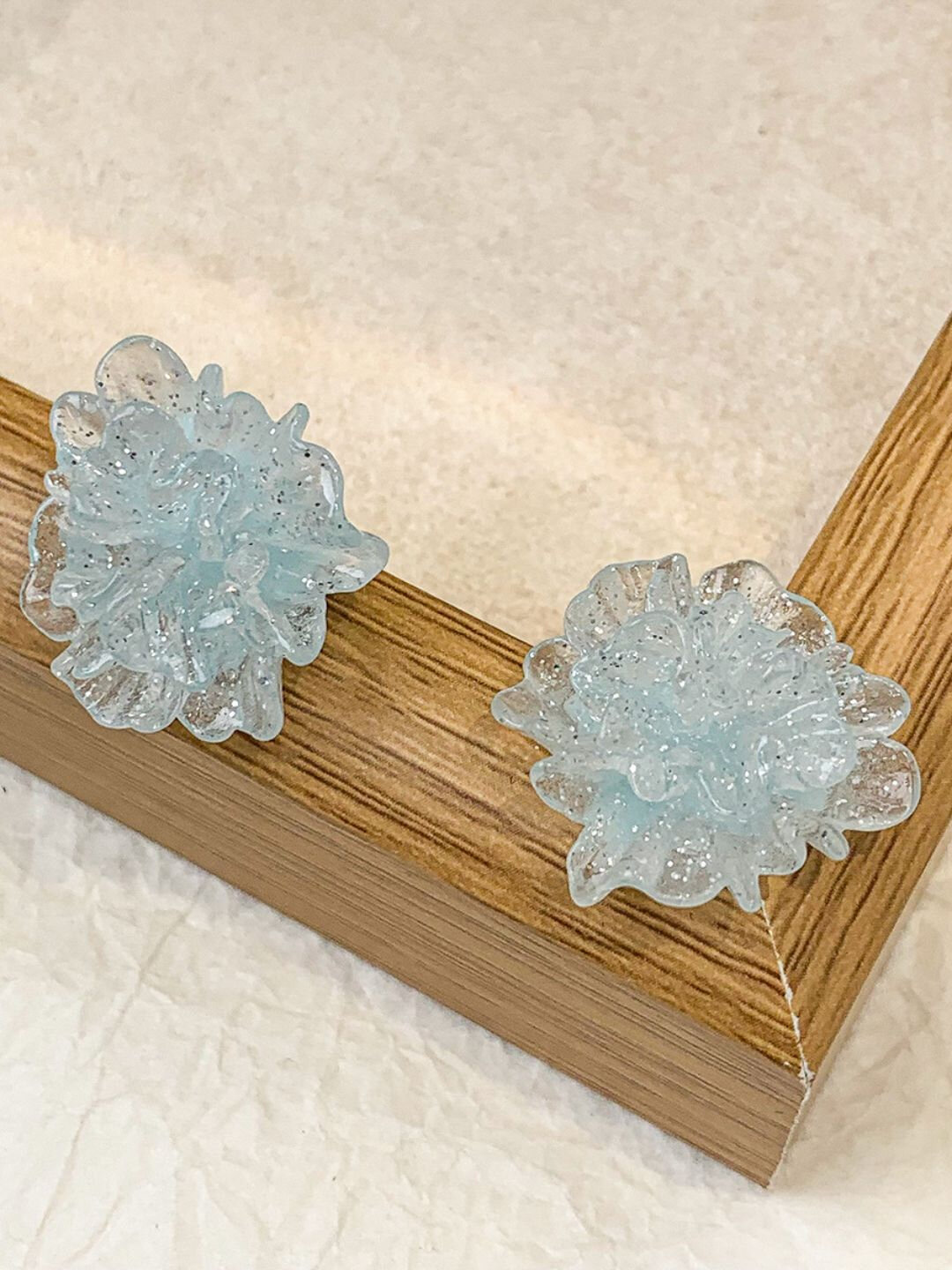 Комплект серег, green — фото 1