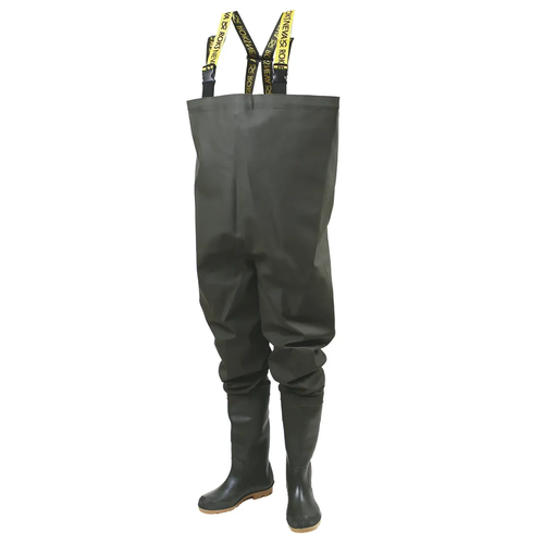 Полукомбинезон мужской ПВХ НАЗИЯ С090РС, цвет оливковый, размер 41