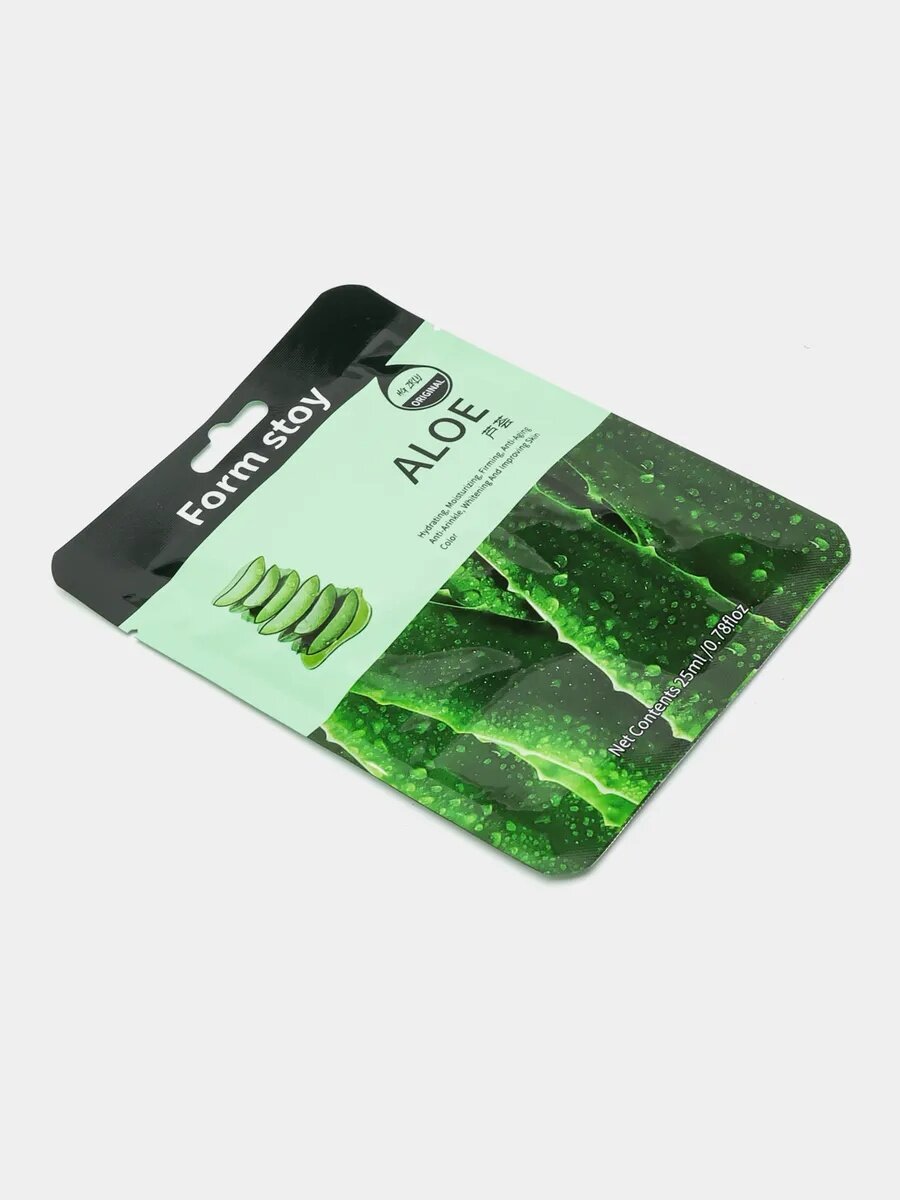 Тканевая маска для лица Form stoy с увлажняющим эффектом 25 мл