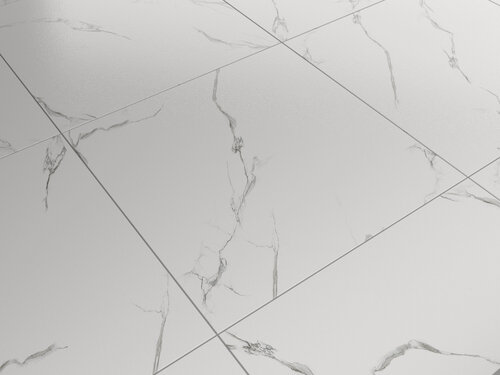 Изображение товара Грасаро Софтмербл керамогранит 600х600х9мм (5шт) (1.8кв. м) белый