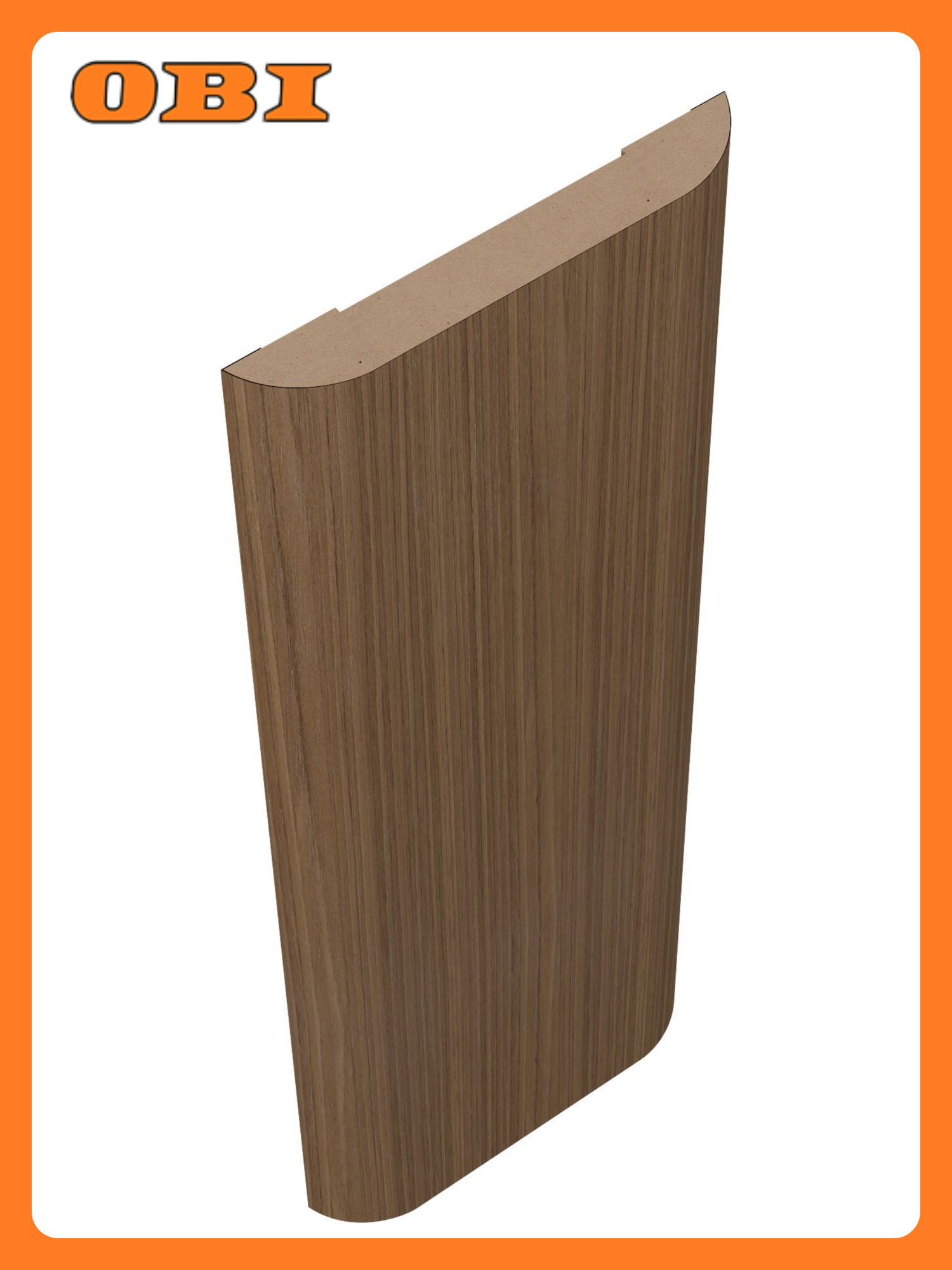 Наличник дверной BELWOODDOORS  Классика   шпон  МДФ  коричневый  215 см x 7 см