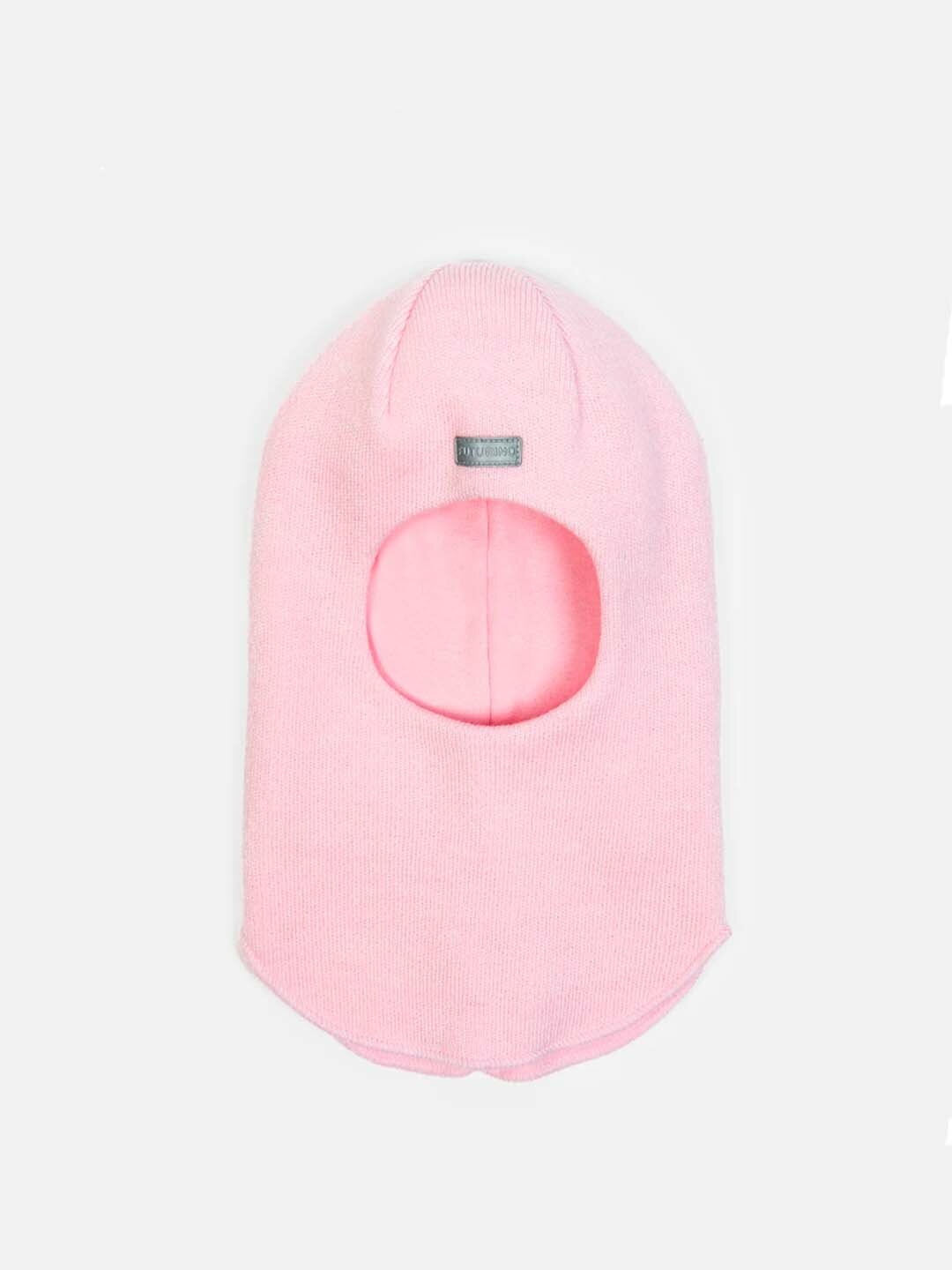 Шапка для девочек, размер 56, розовая — фото 1