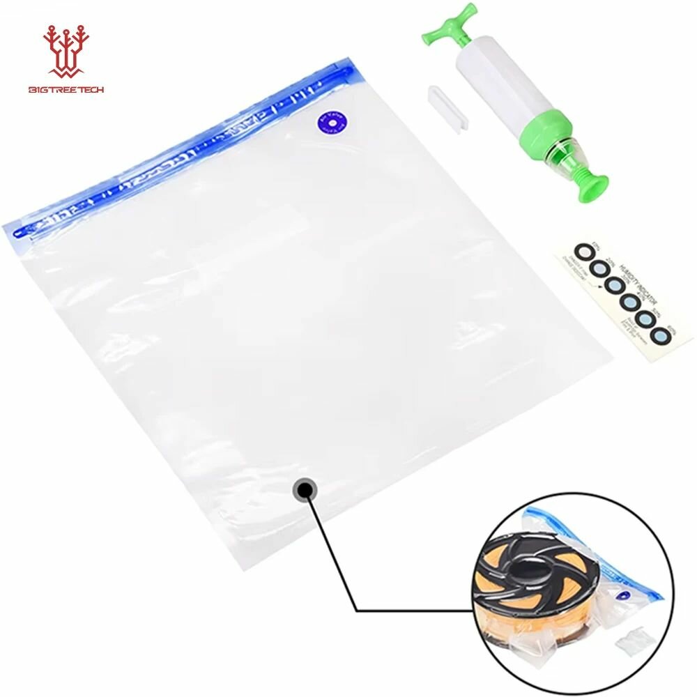 BIGTREETECH Сушилка нитей для 3D-принтеров 30x34 см, 5 пакетов — фото 1