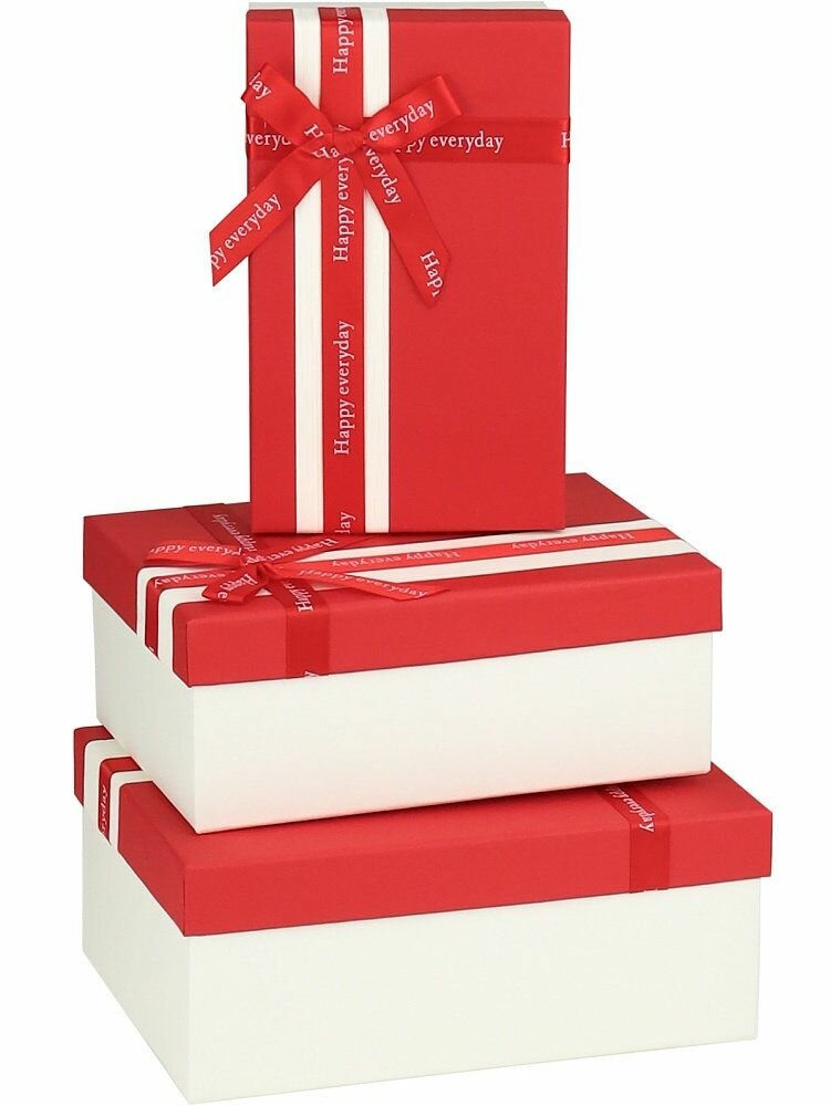 Коробка подарочная Миленд 3 в 1 прямоугольные 