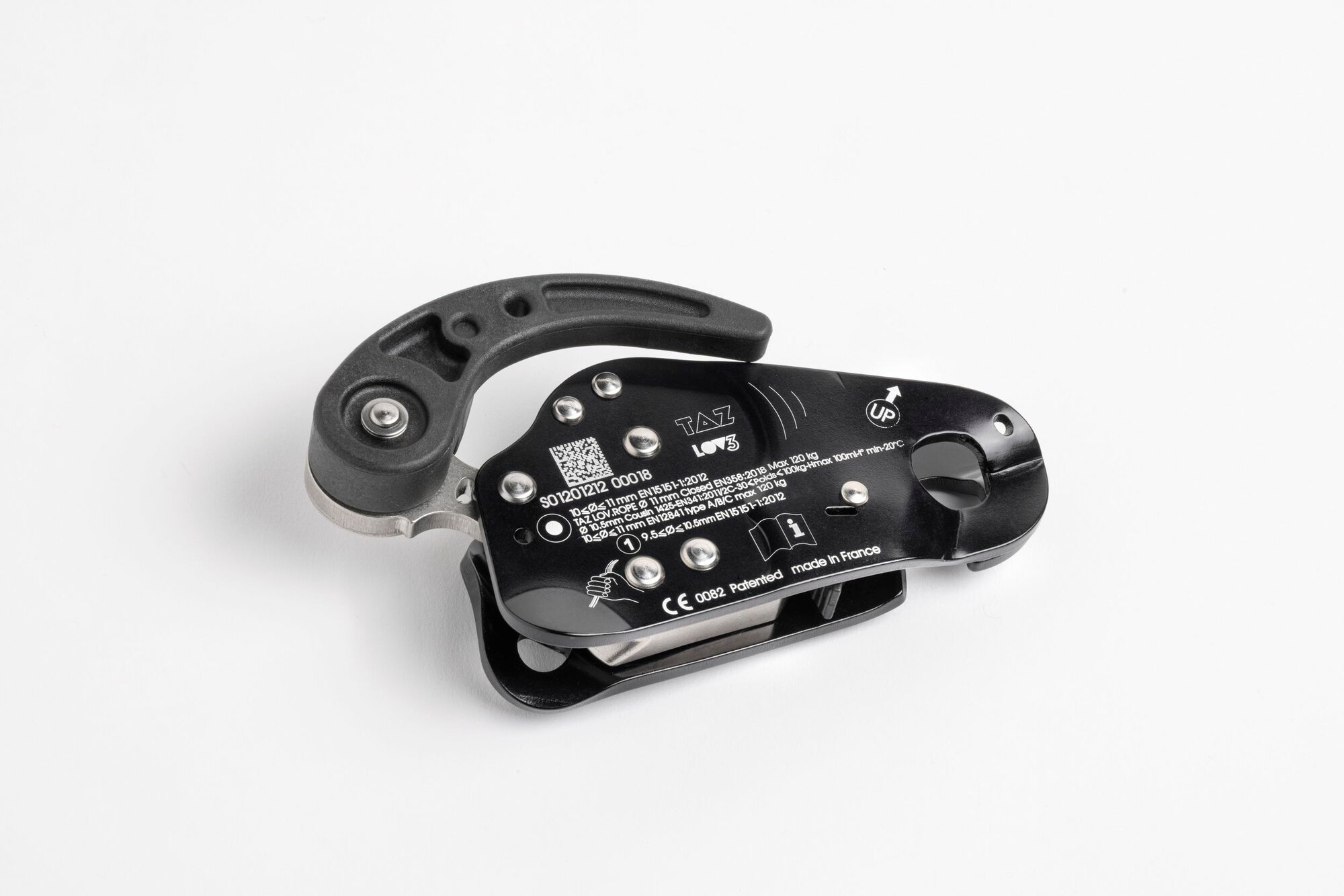 Страховочно-спусковое устройство TAZ LOV3, самоблокирующееся, для канатного доступа — фото 1