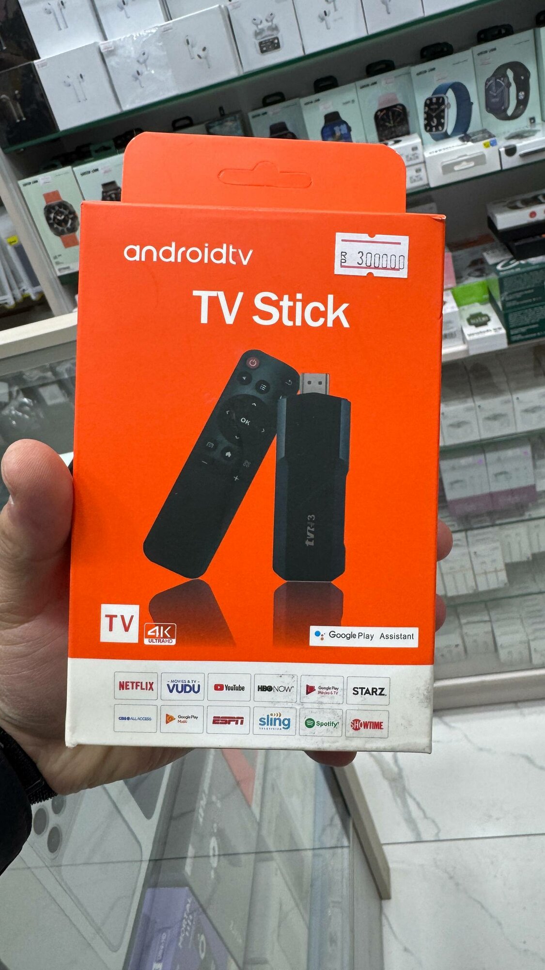 ТВ-приставка Android TV, Google Ассистент и Smart Cast, 1+8 ГБ с DTS