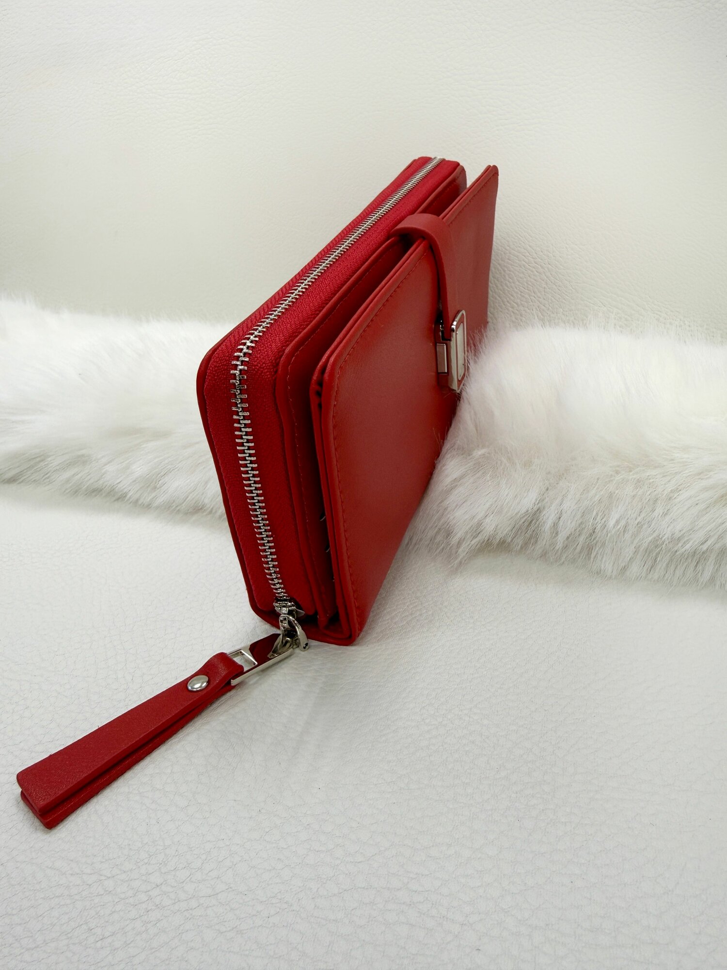 Портмоне, красный — фото 1