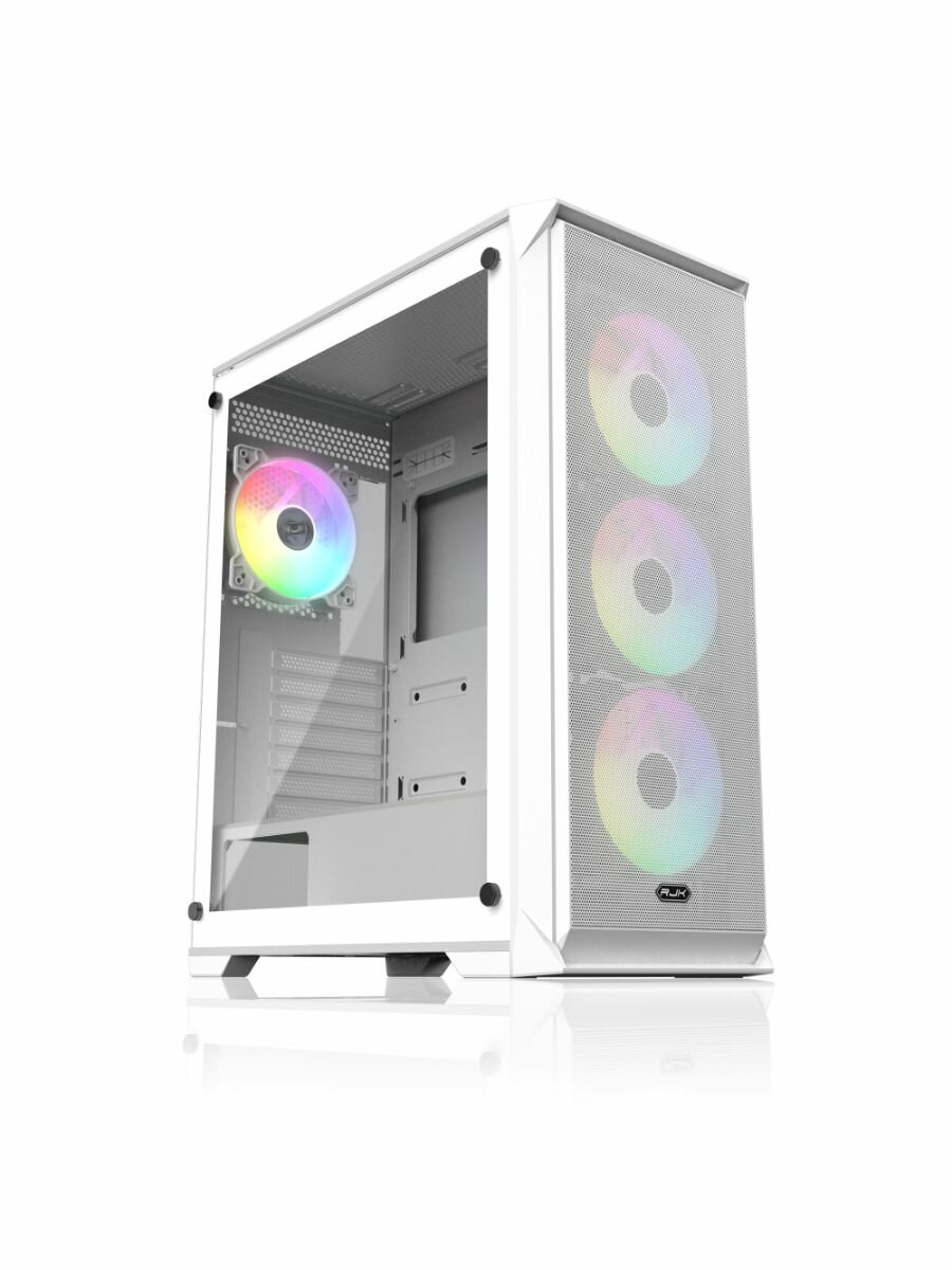 Корпус для ПК без БП RAIJINTEK ARCADIA 41-MS4 ARGB White (0R20B00268)